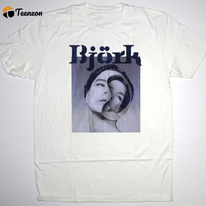 Vintage 90S Bjork Album T-Shirt: Iconic Music Tee For Fans 1