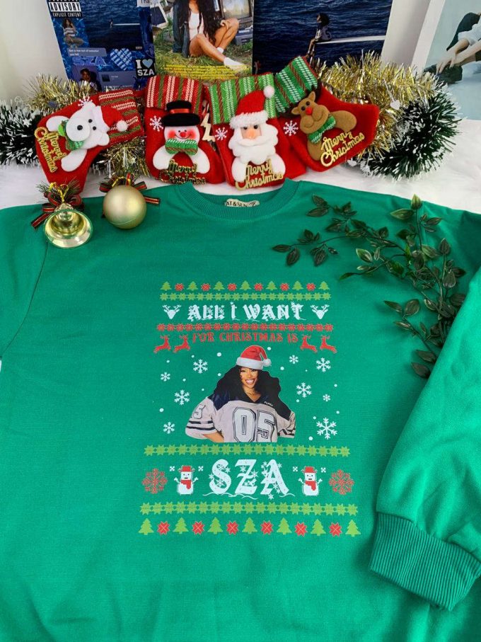 Sza Ugly Christmas Sweatshirt - The Perfect Gift For The Holidays! 2