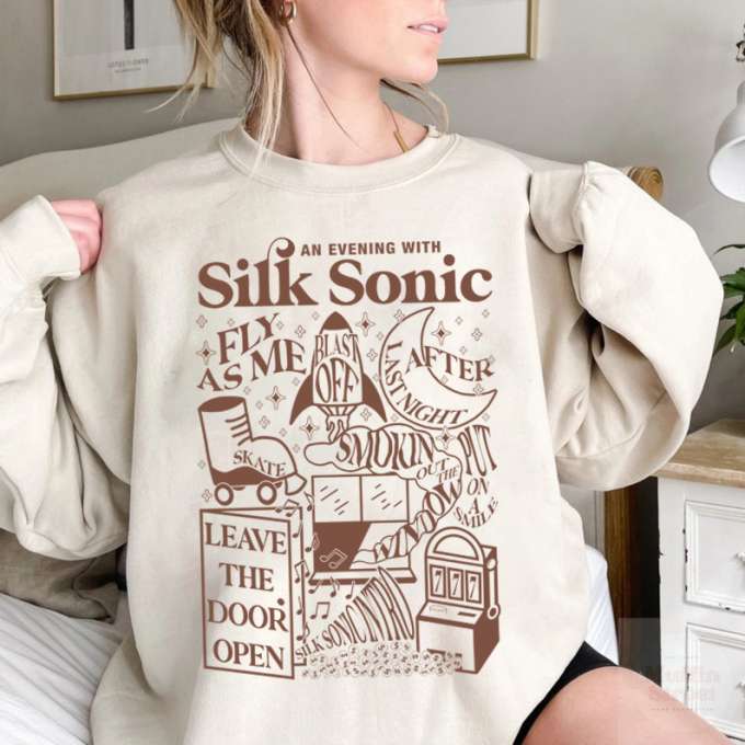 Silk Sonic Shirt: Bruno Mars Album Gift For Fans - An Evening With Style 2