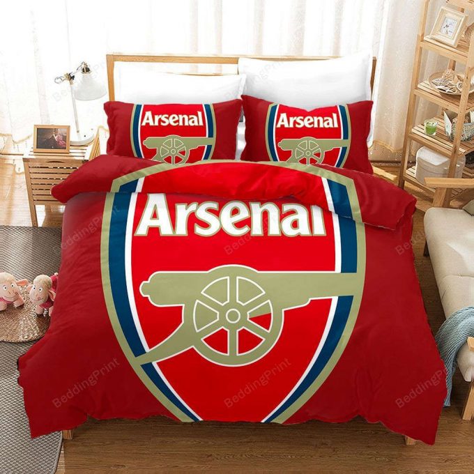 Official Arsenal Duvet Cover: The Ultimate Bedding Set Gift For Fans Gift For Fans 1