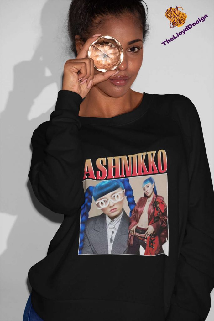 Shop Ashnikko T-Shirt: Unisex Vintage Rapper Shirt Perfect Gift For Fans 5