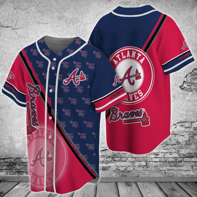 Atlanta Braves Mlb Baseball Jersey Shirt For Fans 2