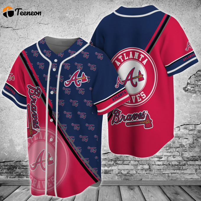 Atlanta Braves Mlb Baseball Jersey Shirt For Fans 1