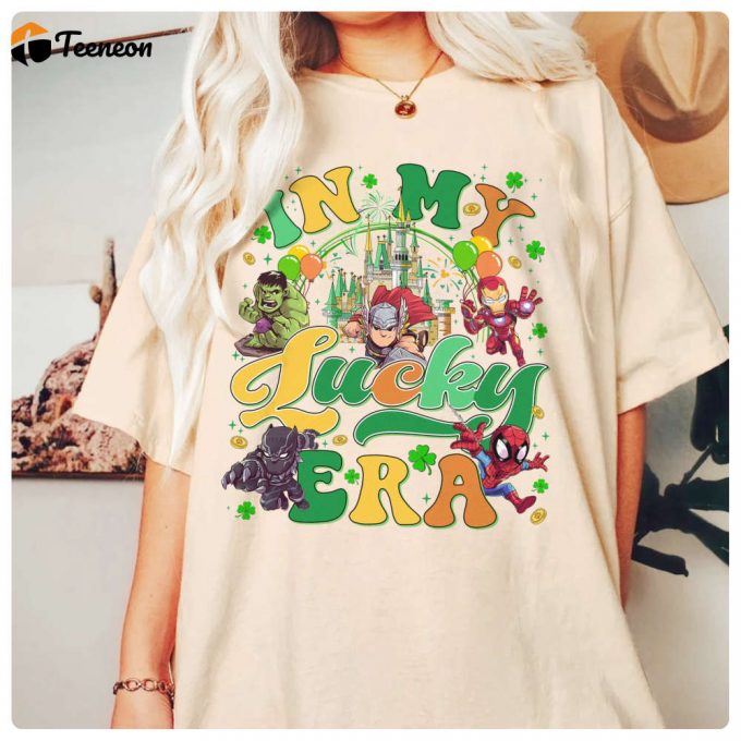 Avengers St Patrick S Day Shirt: Lucky Vibes For My Lucky Era - Irish Inspired! 1