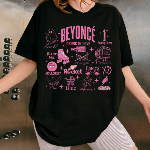 Beyoncé Album Shirt: Full Tracklist – Show your love for Beyoncé with this trendy tee!