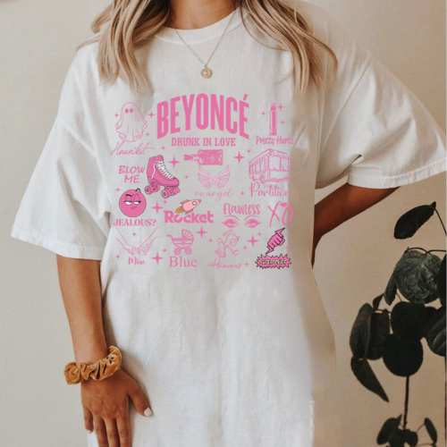 Beyoncé Album Shirt: Full Tracklist – Show your love for Beyoncé with this trendy tee!