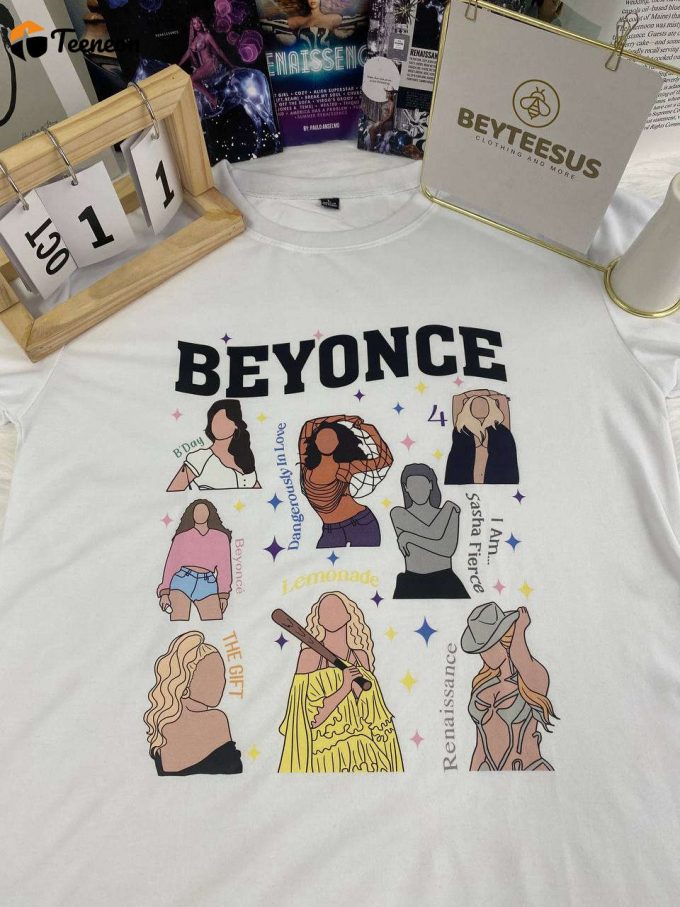 Exclusive Beyonce Full Album Shirt: Show Off Your Love For Queen Bey With This Limited Edition Clothing 1