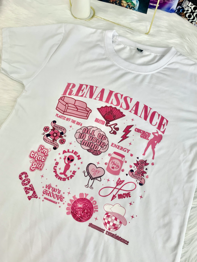 Beyonce Renaissance Full Song Shirt: Celebrate Queen B S Iconic Tracks With This Stylish Tee! 2