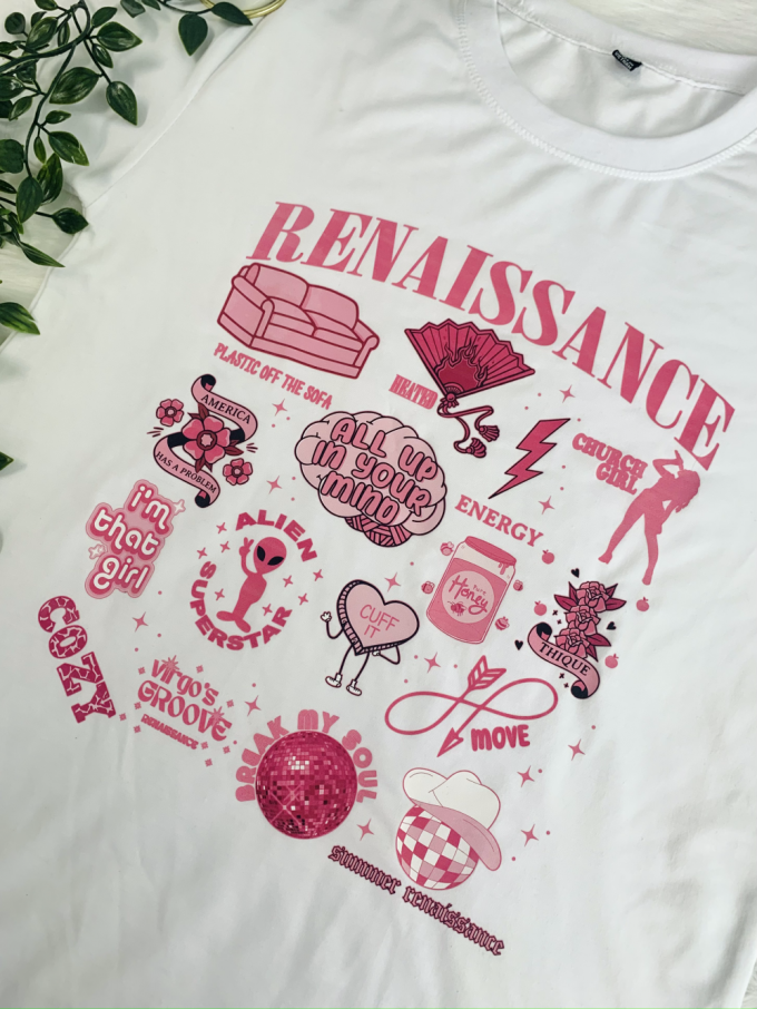 Beyonce Renaissance Full Song Shirt: Celebrate Queen B S Iconic Tracks With This Stylish Tee! 3