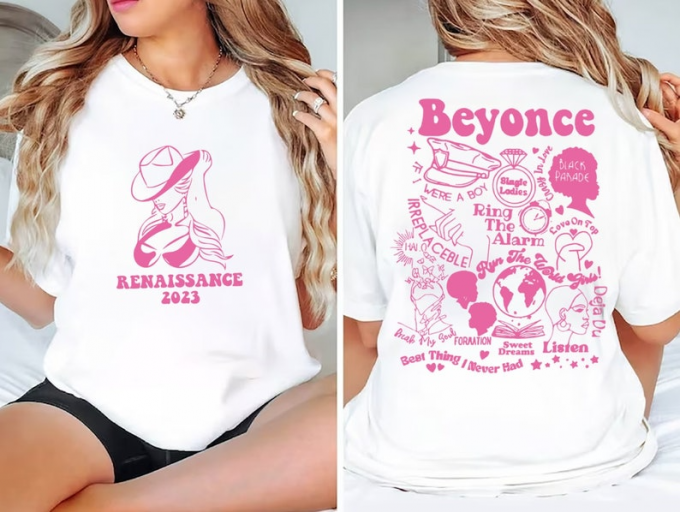 Get The Limited Edition Beyoncé Renaissance World Tour Merch Shirt Today! 2