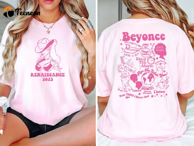 Get The Limited Edition Beyoncé Renaissance World Tour Merch Shirt Today! 1