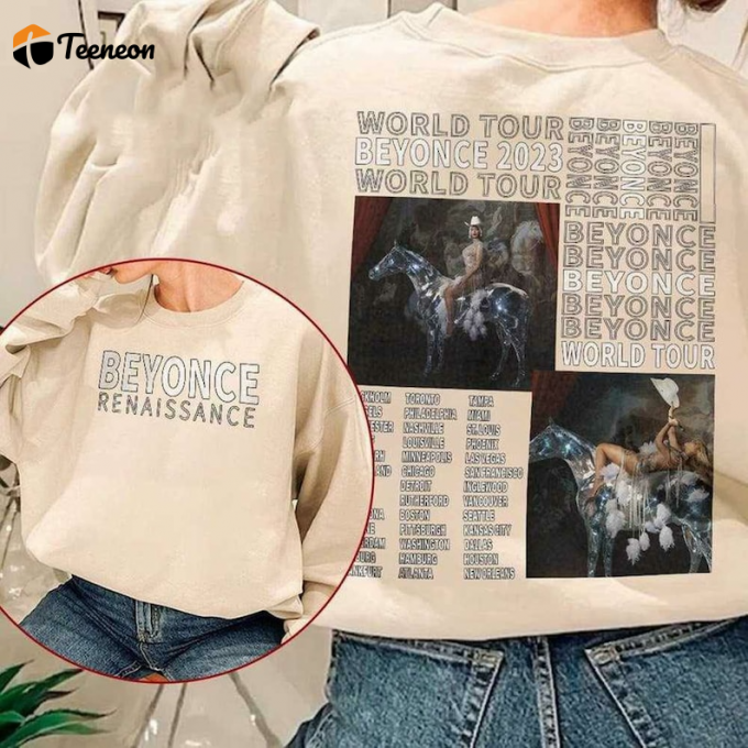 Beyonce Renaissance World Tour Shirt: Celebrate The Iconic Year With Style! 1