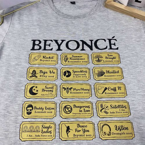 Get Your Beyone Ticket Shirt: Stylish and Affordable Clothing for Music Lovers!