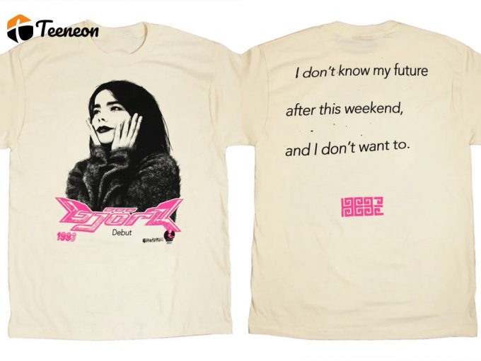 Bjork Debut T-Shirt: Embrace Your Future With 90S Music Style 1