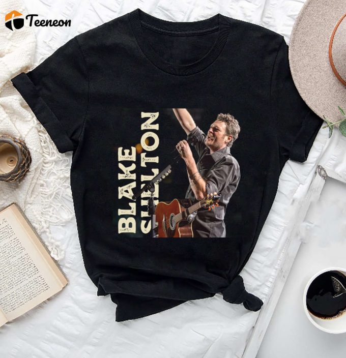 Blake Shelton T-Shirt: Back To The Honky Tonk Tour Merch &Amp;Amp; Fan Gifts 1