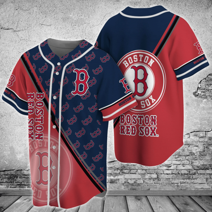 Boston Red Sox Mlb Baseball Jersey Shirt For Fans 2