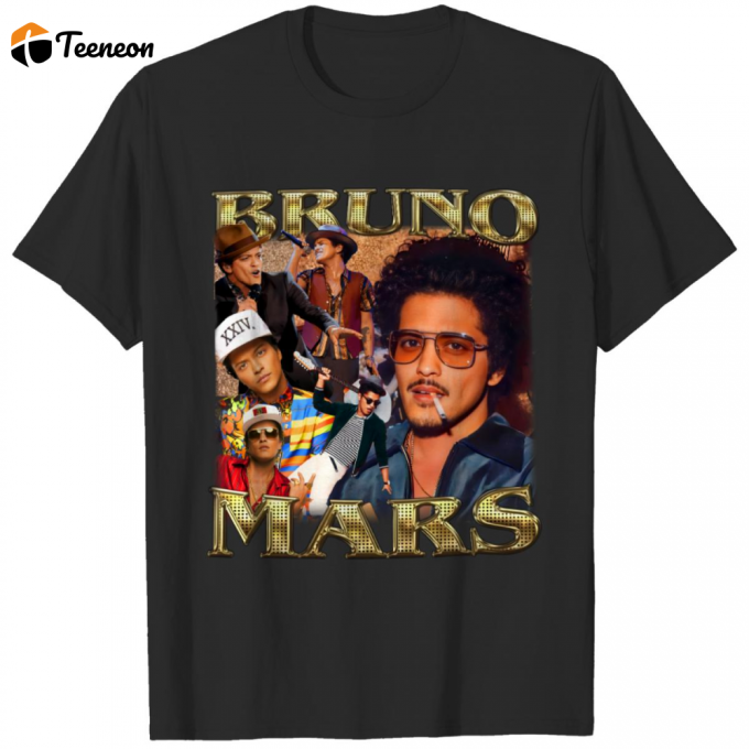 Vintage Bruno Mar T-Shirt: 90S Graphic Tee &Amp;Amp; Classic Retro Style 1