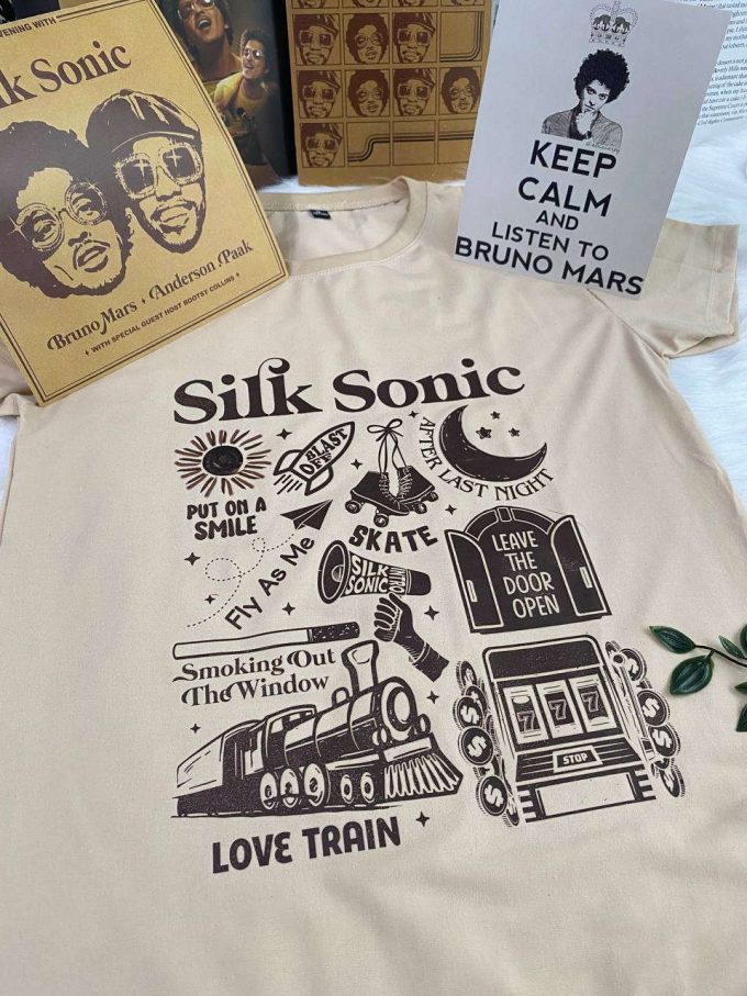 Silk Sonic Album Shirt By Bruno Mars: An Evening With The Dynamic Duo 2