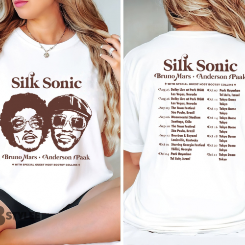 Shop the Exclusive Bruno Mars Silk Sonic Vintage Shirt – Retro Style with a Modern Twist!