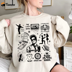 Exclusive Bruno Mars Songs Tracklist Shirt: Unleash Your Style with