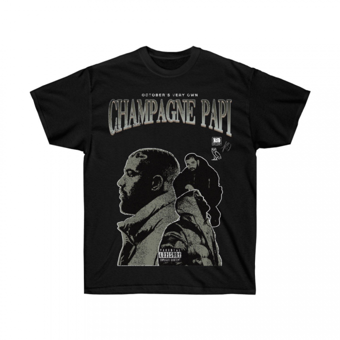 Champagne Papi Drake Graphic Shirt: Stylish &Amp; Exclusive Apparel For Fans 2