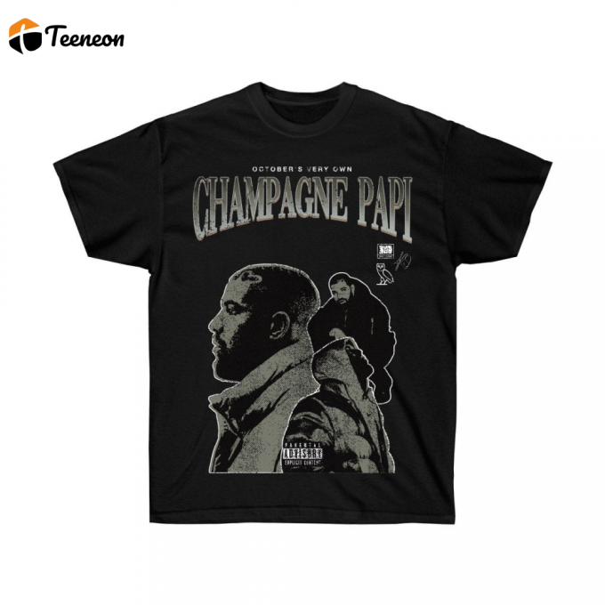 Champagne Papi Drake Graphic Shirt: Stylish &Amp;Amp; Exclusive Apparel For Fans 1