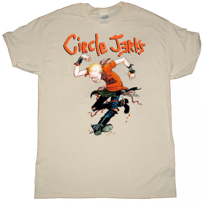 Circle Jerks Skank Man T-Shirt: Tour 2023 Band Shirt &Amp; Music Tee 2