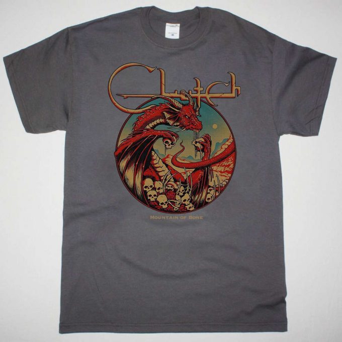 Clutch Mountain Of Bone T-Shirt: Official Rock Band Shirt For Fans 3