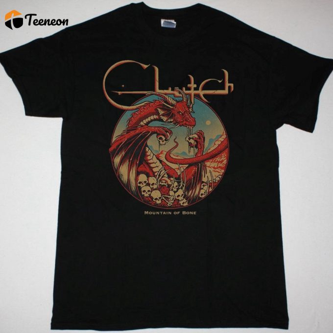 Clutch Mountain Of Bone T-Shirt: Official Rock Band Shirt For Fans 1