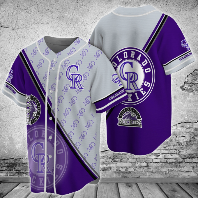 Colorado Rockies Mlb Baseball Jersey Shirt For Fans 2