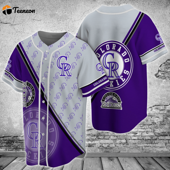 Colorado Rockies Mlb Baseball Jersey Shirt For Fans 1