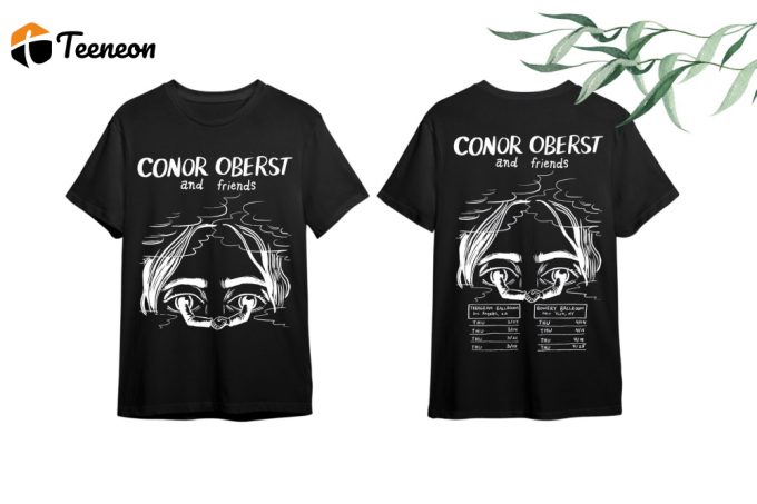 Conor Oberst 2024 Tour Shirt: Exclusive Fan Shirt For Conor Oberst And Friends Concerts 1