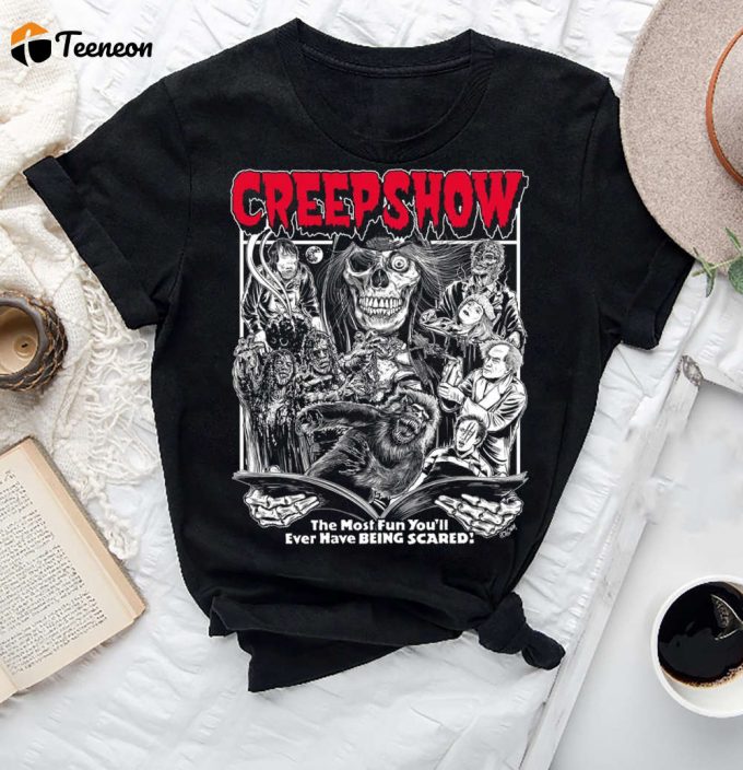 Creepshow T-Shirt: The Ultimate Scary Fun! Perfect For Fans Of Creepshow Tv Series &Amp;Amp; Vintage Style 1