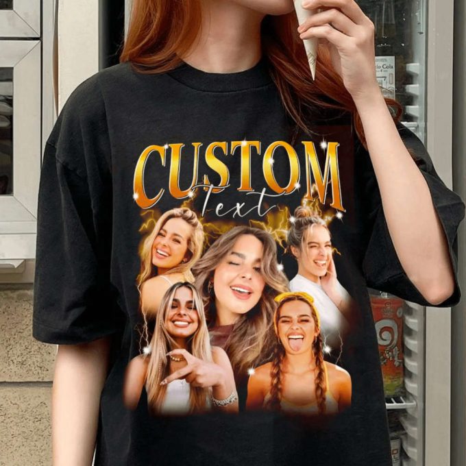 Custom Own Photo Shirt Personalized Tshirt For Valentine Unique Bootleg &Amp; Rapper Design 2