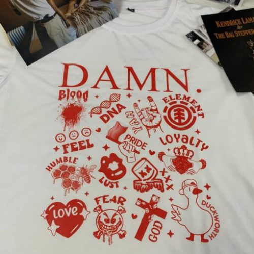 Damn Album Kendrick Shirt: Stylish & Authentic Merchandise for Music Enthusiasts