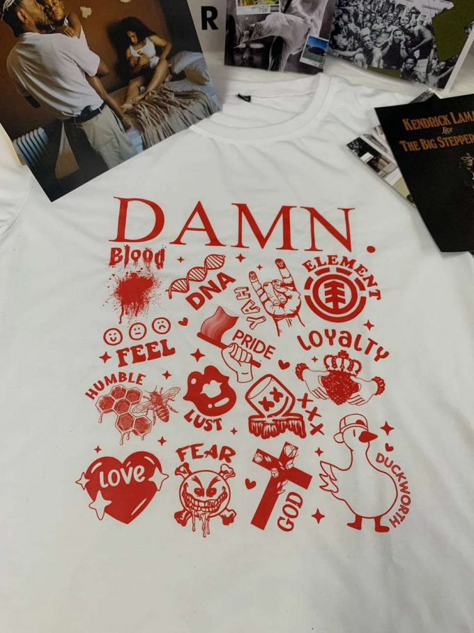 Get Your Damn Album Kendrick Shirt - Exclusive Merchandise 2