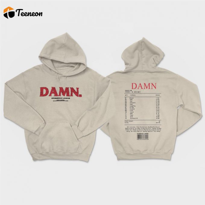 Get The Ultimate Damn Kendrick Lamar Tracklist Shirt – Stylish &Amp;Amp; Authentic 1