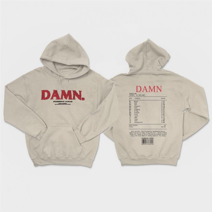 Get The Ultimate Damn Kendrick Lamar Tracklist Shirt – Stylish &Amp; Authentic 2