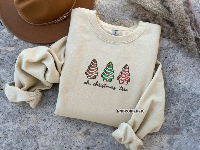 Debbie Cake Embroidered Christmas Shirt - Perfect Men Women Gift Festive &Amp; Stylish, Gift For Men Women 2