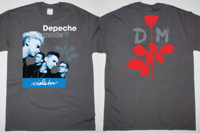 Vintage Depeche Mode Violator Tour 1990 T-Shirt: 90S Rock Band Tee 3