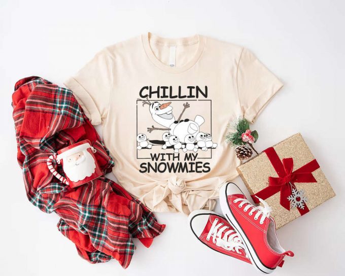 Frozen Olaf Chillin Shirt: Disney Holiday Sweatshirt For Disneyland &Amp; Disneyworld - Olaf Tee 2