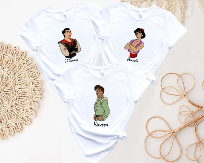 Custom Disney Prince Shirt: Aladdin Flynn Rider Birthday Boy - Stand Out With A Unique Prince Shirt! 2