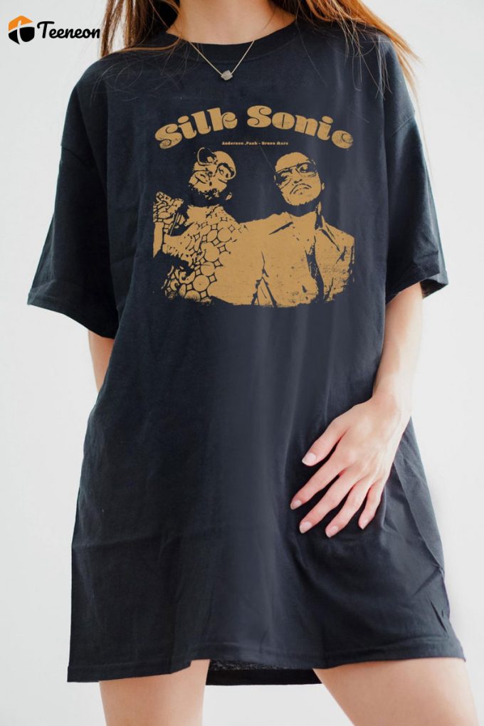 Silk Somic Drive Me Nuts Shirt: Embrace Bruno Mars Style With This Engaging Stylish Piece! 1