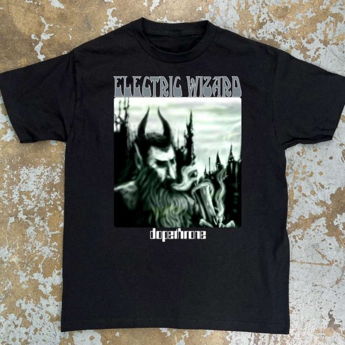 Electric Wizard Dopethrone T-Shirt: 90S Heavy Metal Band Rock Shirt 3