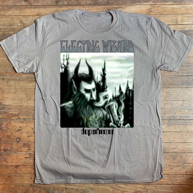 Vintage Electric Wizard Dopethrone T-Shirt: Heavy Metal Band 90S Rock 2