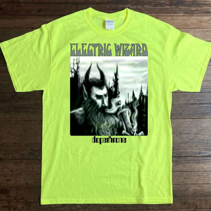 Vintage Electric Wizard Dopethrone T-Shirt: Heavy Metal Band 90S Rock 3