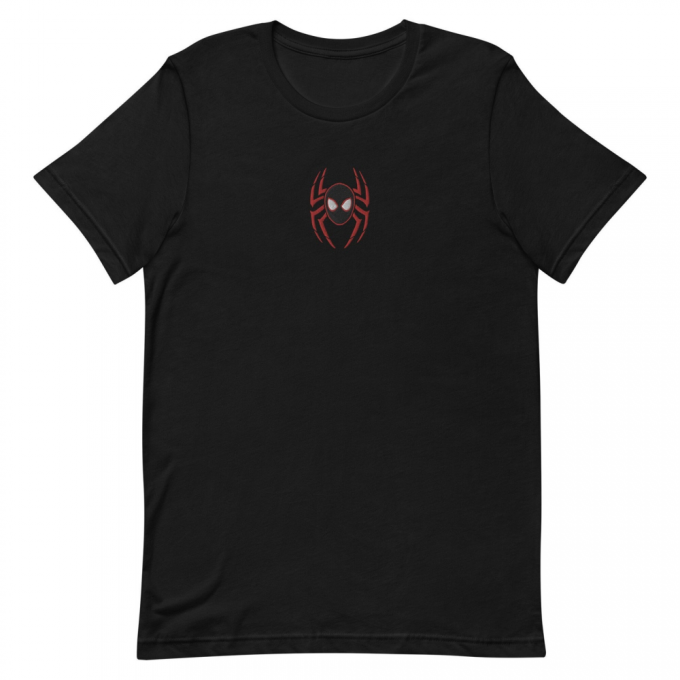 Stylish Embroidered Miles Morales Unisex Shirt: Show Your Love For Spider-Man!