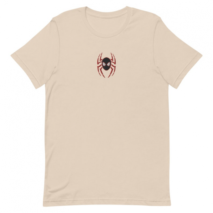 Stylish Embroidered Miles Morales Unisex Shirt: Show Your Love For Spider-Man!