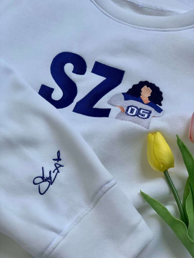 Sza Inspired Embroidered Shirt: Unique And Stylish Apparel For Trendsetters, Gift For Men Women 2