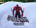 Spiderman 2099 Shirt: Stylish Embroidery for True Fans